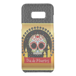 Sugar skull bloodcurdling intimidating and scary uncommon samsung galaxy s8+ case
