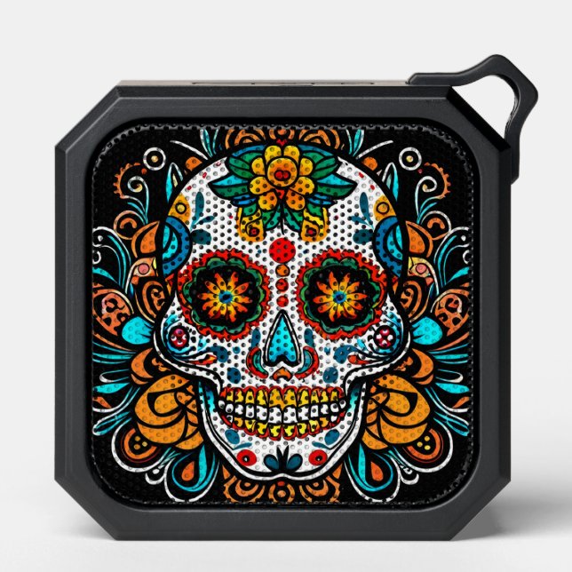 Sugar Skull Bluetooth Speaker (Front)