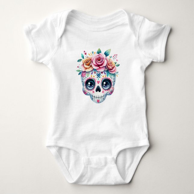 Sugar Skull Bodysuit (Front)