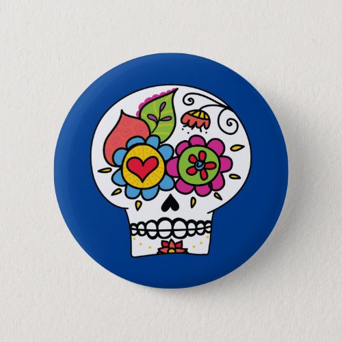 Sugar Skull Button