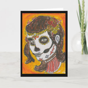 Sugar Skull by Vincent Faggella Card