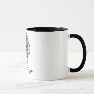 Sugar Skull Calaveras Dia De Los Muertes Art Mug