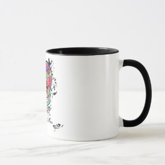 Sugar Skull Calaveras Dia De Los Muertes Art Mug