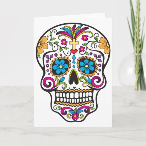 Sugar Skull Card