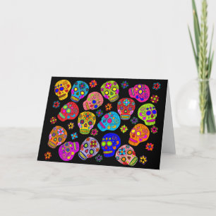 Sugar Skull Card