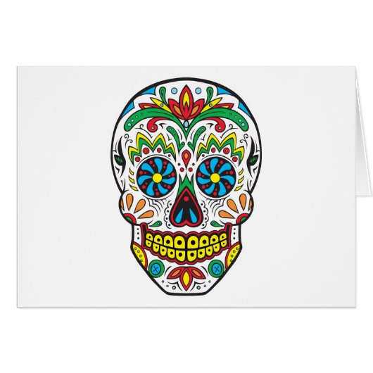 Sugar Skull Cards (Front Horizontal)