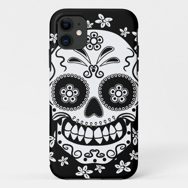 Sugar Skull Case-Mate iPhone Case (Back)