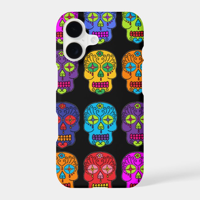 Sugar Skull Case-Mate iPhone Case (Back)