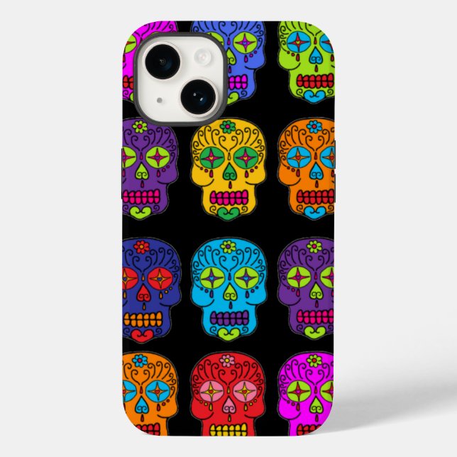 Sugar Skull Case-Mate iPhone Case (Back)