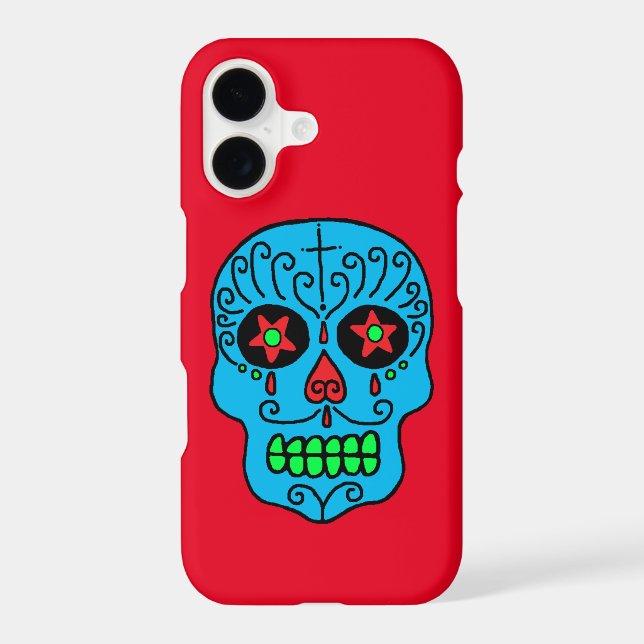 Sugar Skull Case-Mate iPhone Case (Back)