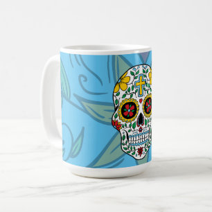 Sugar Skull Cinco De Mayo Colorful Mug