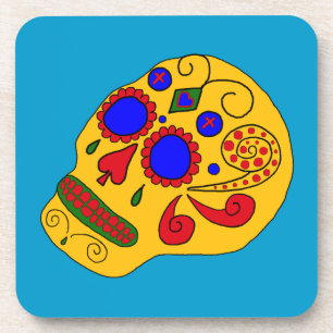 Sugar Skull Coaster