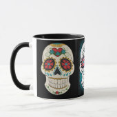 Sugar Skull Coffee Mug (Left)
