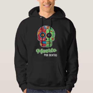 Sugar Skull Day Día de los Muertos Murto Por Dento Hoodie