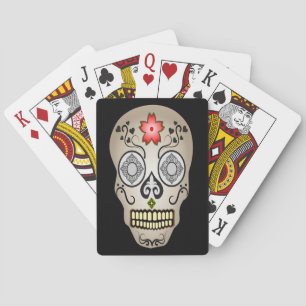 Sugar Skull Day of the Dead Halloween Cards