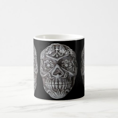 Sugar Skull Day of the Dead Thunder_Cove Coffee Mug