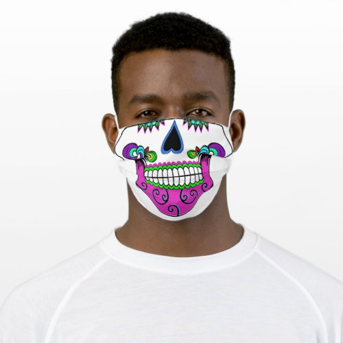 Sugar Skull Design3 Face Mask