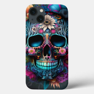 Sugar Skull Dia de los Muertos Cinco De Mayo iPhone 13 Case
