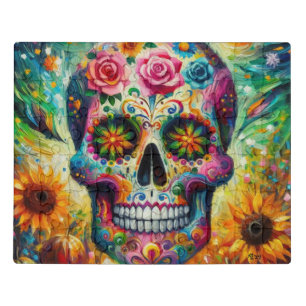Sugar Skull Dia De Los Muertos Day of the Dead Jigsaw Puzzle