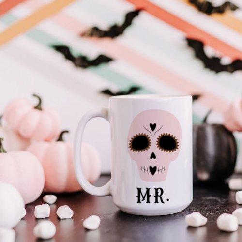 Sugar Skull Dia De Los Muertos Day of the Dead Mr Coffee Mug