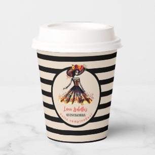 Sugar Skull Dia de los Muertos Day of the Dead Paper Cups