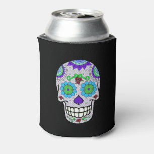 Sugar Skull DOTD Can Cooler