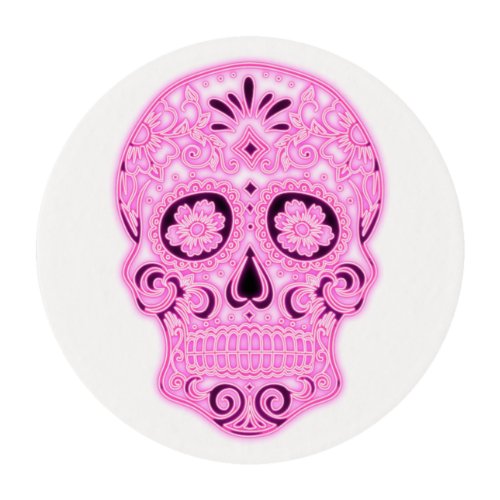 Sugar Skull Edible Frosting Rounds