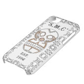 SUGAR SKULL & FILIGREE IPHONE CASE (Bottom)