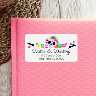 Sugar Skull Floral Calavera Papel Picado Boutique Label