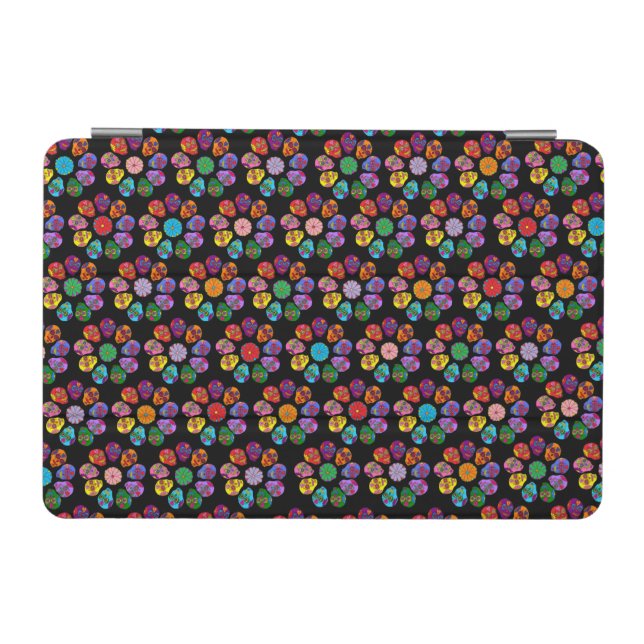 Sugar Skull Flower iPad Mini Cover (Horizontal)