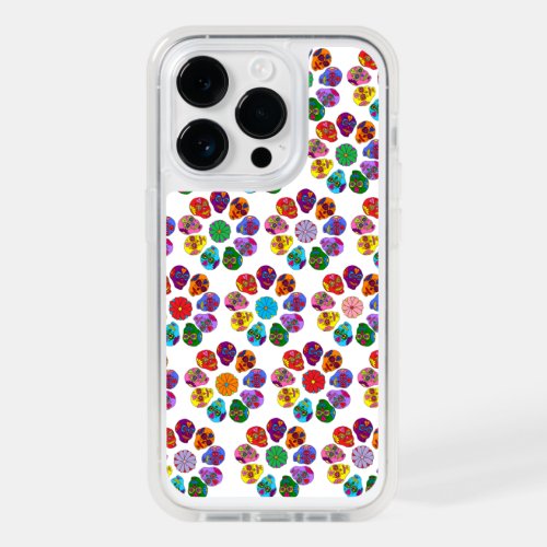 Sugar Skull Flower OtterBox iPhone 14 Pro Case