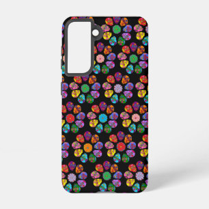 Sugar Skull Flower Samsung Galaxy S21 Case
