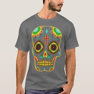 Sugar skull full color T-Shirt