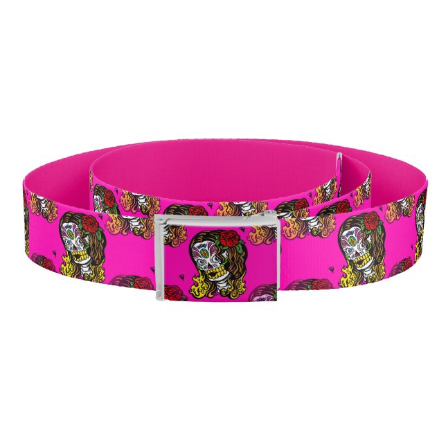 sugar skull girl belt (Coil)