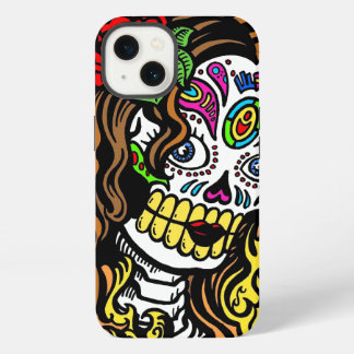 Sugar Skull Girl iPhone 13 Case