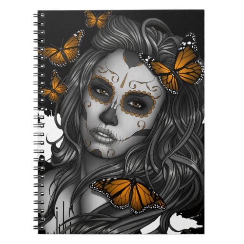 Sugar Skull Girl Notebook