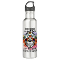 Sugar Skull Girls Are Just Born With The Beach T-S