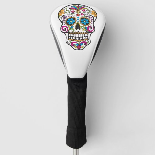 Sugar Skull Golf Head Cover