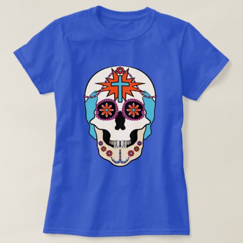 Sugar Skull Graphic T_Shirt