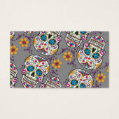 Sugar Skull Halloween Grey (Front)