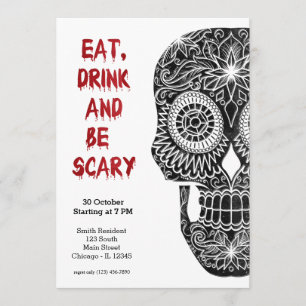 Sugar Skull Invitation