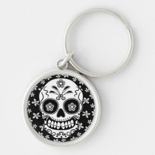Sugar Skull Keychain
