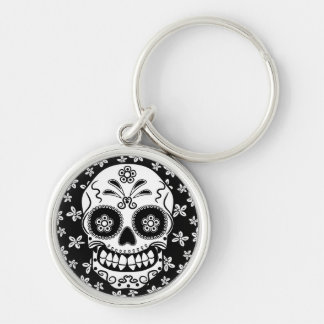 Sugar Skull Keychain