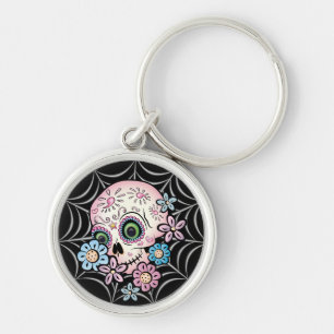 Sugar Skull Keychain