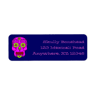 Sugar Skull Label
