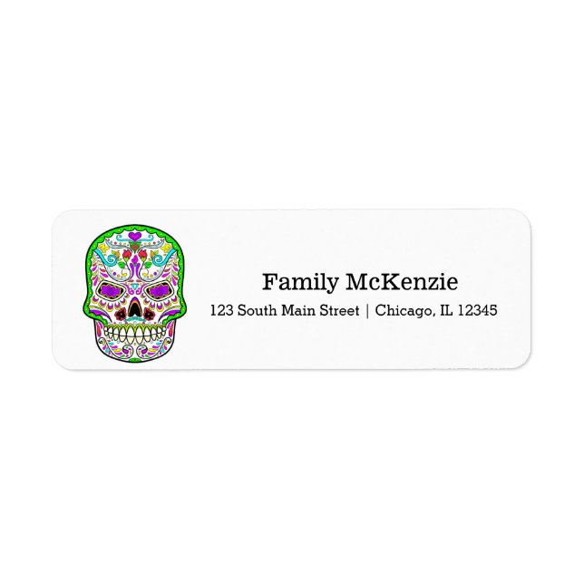 Sugar Skull Label (Front)