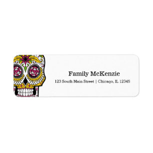 Sugar Skull Label