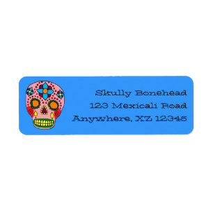 Sugar Skull Label