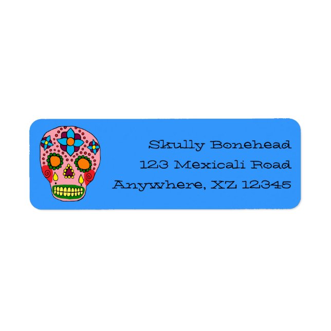 Sugar Skull Label (Front)