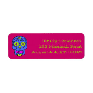 Sugar Skull Label